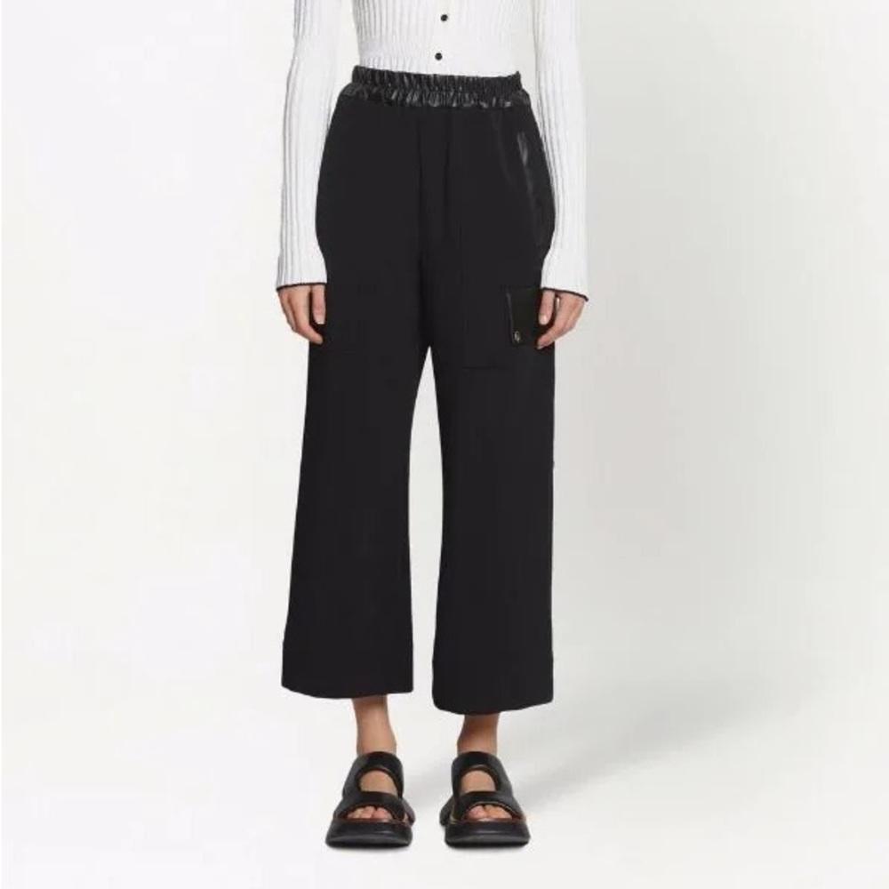 BNWT Proenza Schouler White Label crepe Wide-Leg Trousers